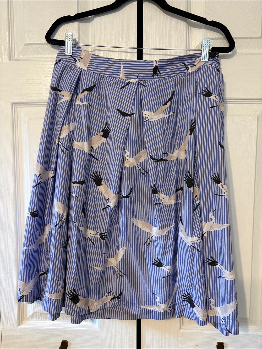 Who What Wear Striped Crane Skirt-20W - Picture 2 of 3